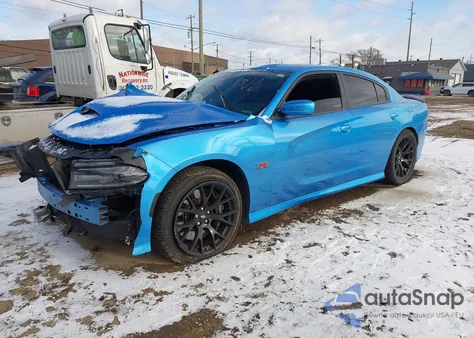 2019 Dodge Charger Scat Pack Rwd z USA, uszkodzony, nr VIN 2C3CDXGJXKH625825